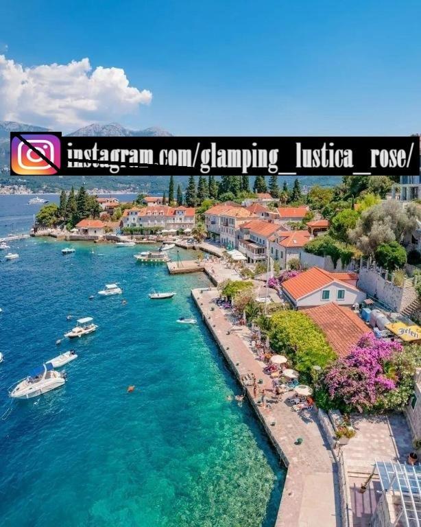 Glamping Peninsula Lustica Rose Villa Tivat Buitenkant foto